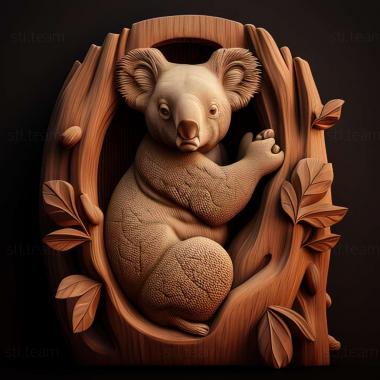 3D model Koala (STL)